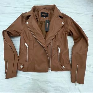 Fashion nova leather jacket